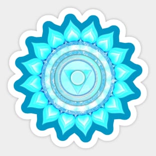Throat Chakra, Vishudda Sticker